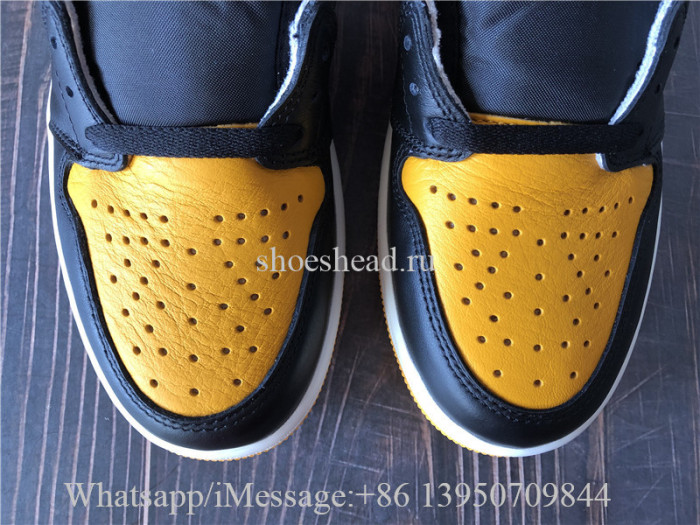 Super Quality Air Jordan 1 Retro High Yellow Toe