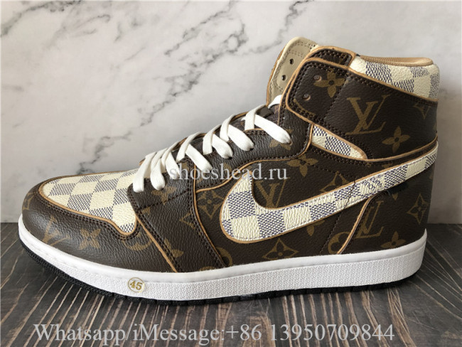 Air Jordan 1 Retro High Louis Vuitton Damier