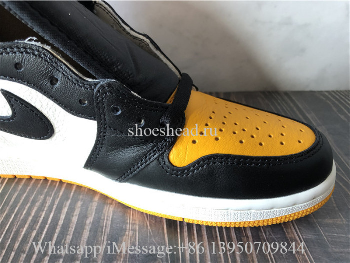 Super Quality Air Jordan 1 Retro High Yellow Toe