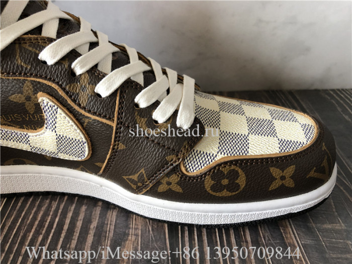 Air Jordan 1 Retro High Louis Vuitton Damier