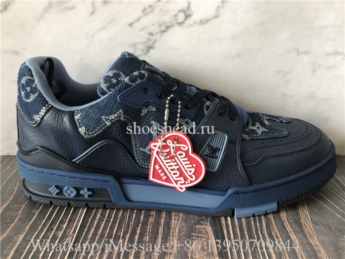Louis Vuitton Blue Trainer