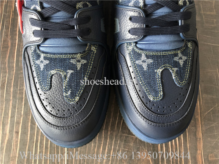 Louis Vuitton Blue Trainer