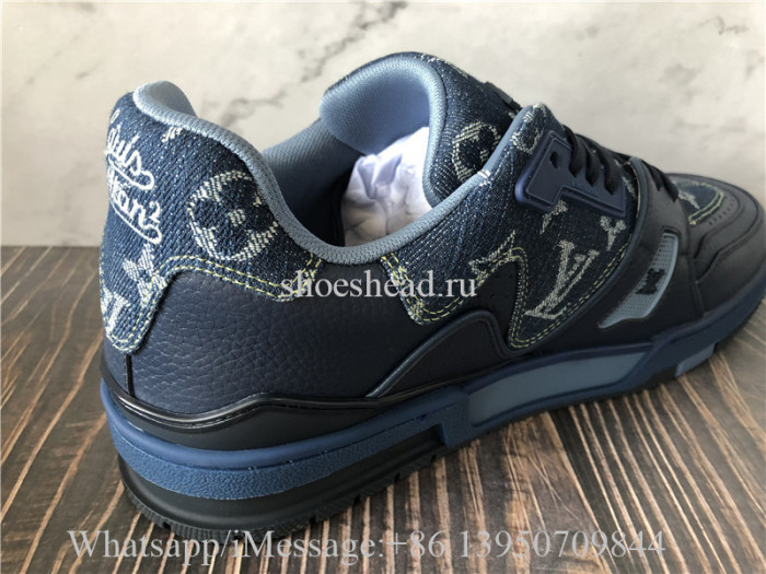 Louis Vuitton Blue Trainer