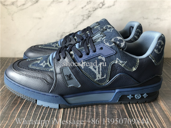 Louis Vuitton Blue Trainer