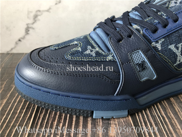 Louis Vuitton Blue Trainer