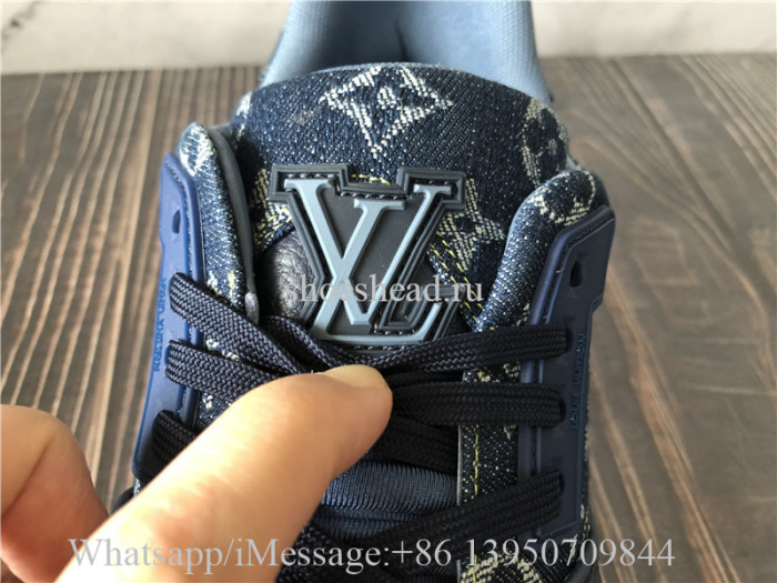 Louis Vuitton Blue Trainer