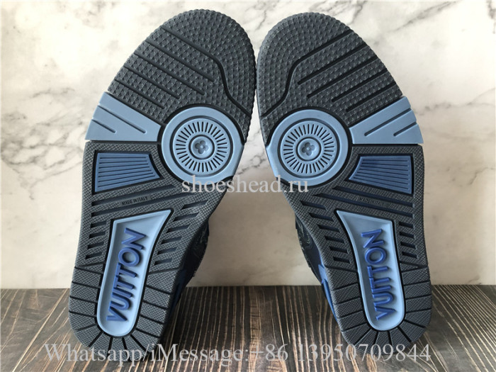 Louis Vuitton Blue Trainer