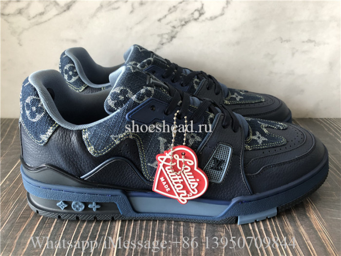 Louis Vuitton Blue Trainer