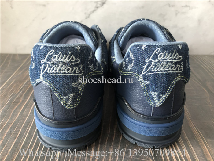 Louis Vuitton Blue Trainer