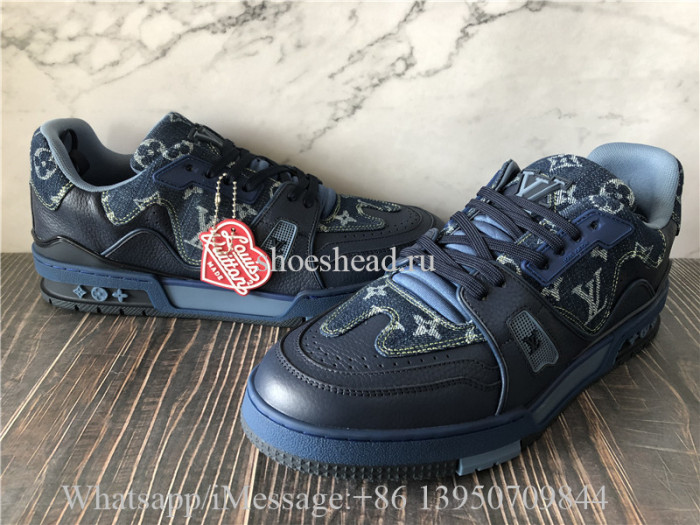 Louis Vuitton Blue Trainer
