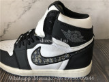 Air Jordan 1 Retro High Black Dior