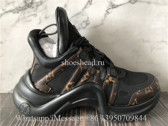 Louis Vuitton Run Away Ugly Dad Sneaker Black
