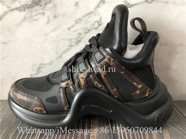 Louis Vuitton Run Away Ugly Dad Sneaker Black