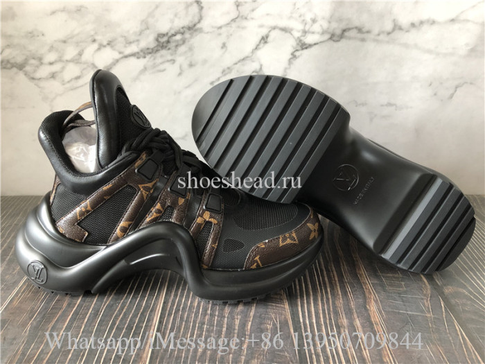 Louis Vuitton Run Away Ugly Dad Sneaker Black