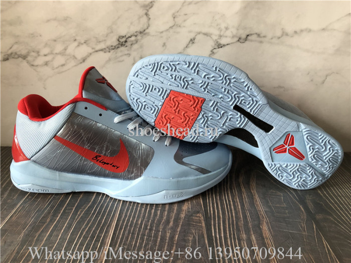 Nike Kobe 5 V Protro Blue Silver Red