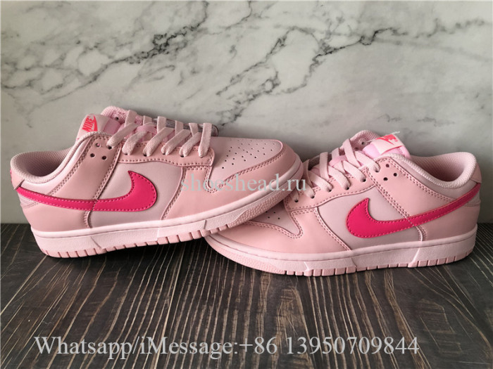 Nike Dunk Low GS Triple Pink