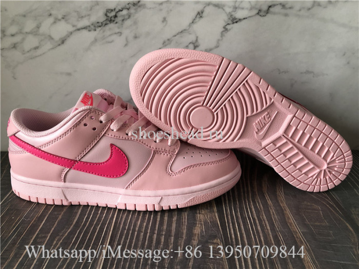 Nike Dunk Low GS Triple Pink