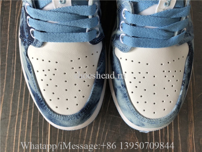 Air Jordan 1 Low Acid Wash Denim