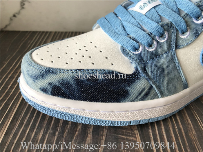 Air Jordan 1 Low Acid Wash Denim