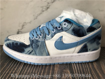 Air Jordan 1 Low Acid Wash Denim