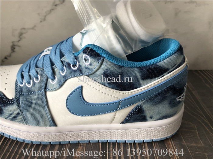 Air Jordan 1 Low Acid Wash Denim