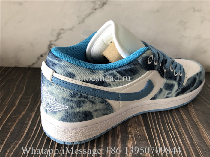 Air Jordan 1 Low Acid Wash Denim