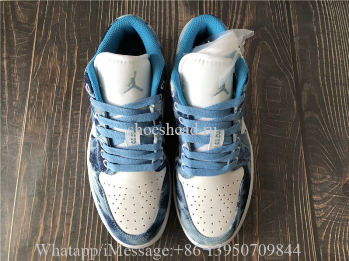 Air Jordan 1 Low Acid Wash Denim