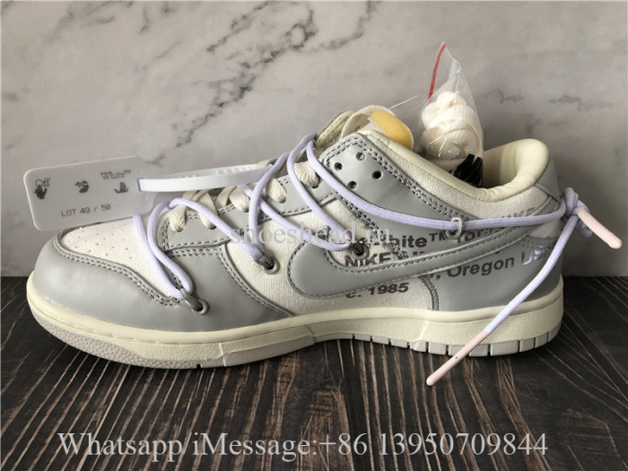 Off White x Nike Dunk Low Lot 49 Of 50