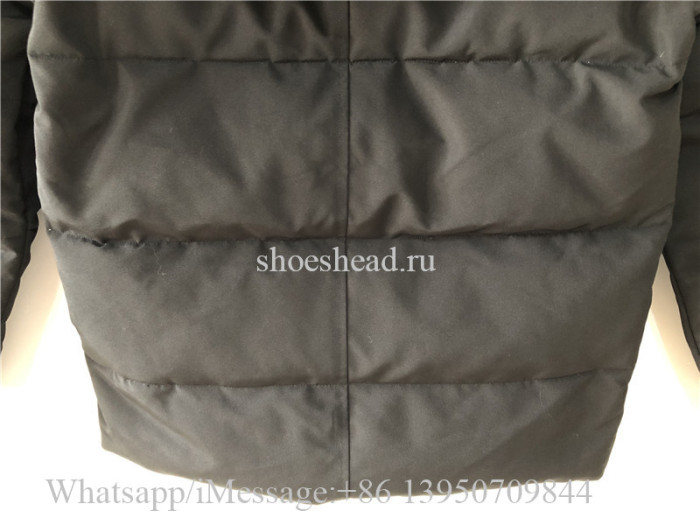 Canada Goose Down Jacket With Black Logo