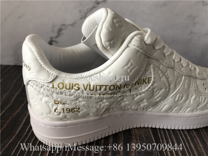 Louis Vuitton x Nike Air Force 1 Off White In White