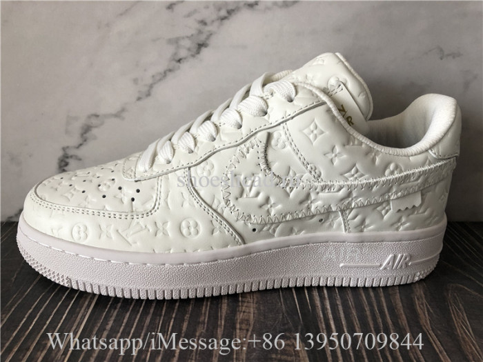 Louis Vuitton x Nike Air Force 1 Off White In White