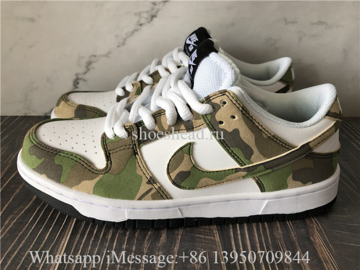 Nike SB Dunk Low Camo Legion Green