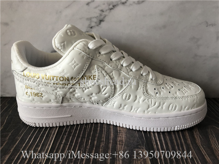 Louis Vuitton x Nike Air Force 1 Off White In White