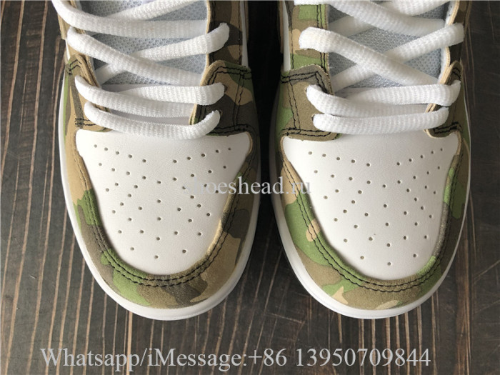 Nike SB Dunk Low Camo Legion Green