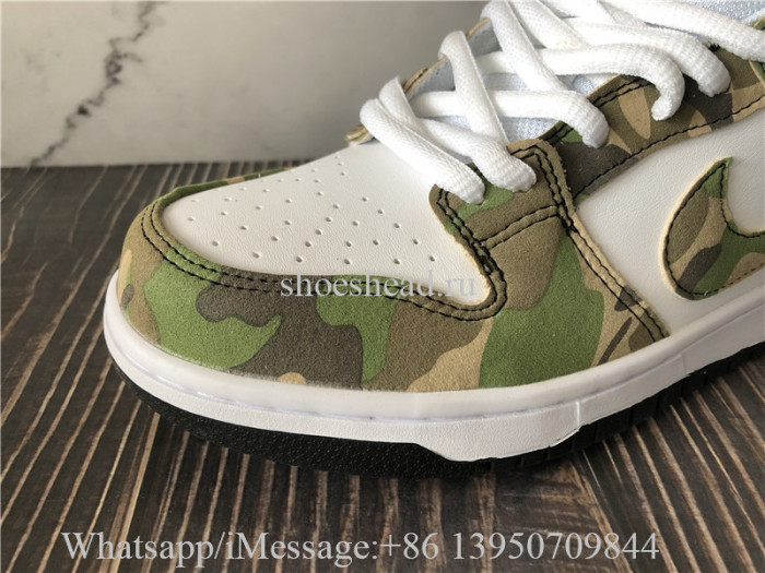 Nike SB Dunk Low Camo Legion Green