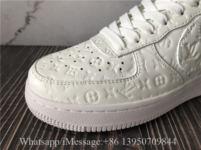Louis Vuitton x Nike Air Force 1 Off White In White