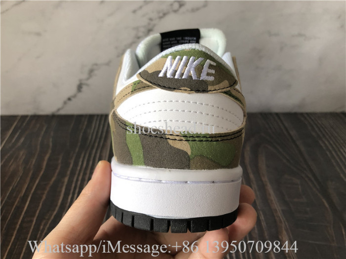 Nike SB Dunk Low Camo Legion Green