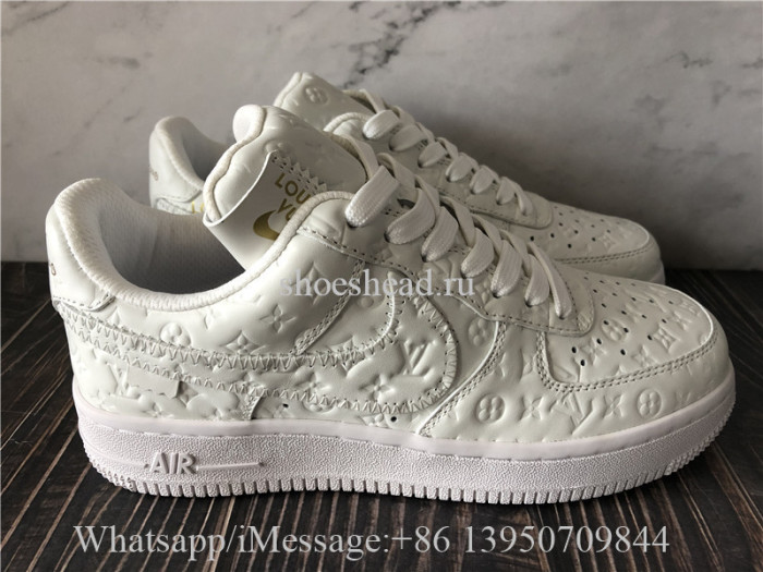 Louis Vuitton x Nike Air Force 1 Off White In White