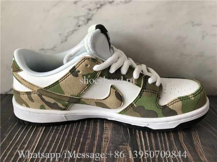 Nike SB Dunk Low Camo Legion Green