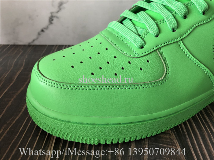 Off White x Nike Air Force 1 Low Brooklyn Green
