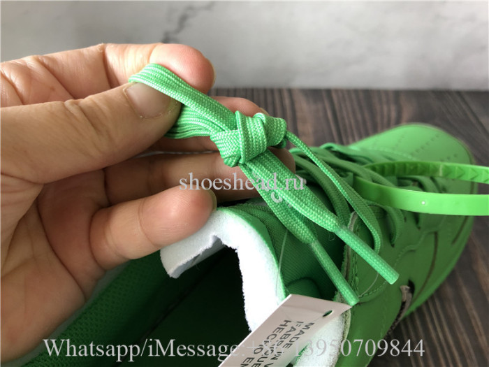 Off White x Nike Air Force 1 Low Brooklyn Green