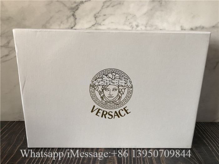 Versace Safety Pin Patent Leather Sling-Back Pumps