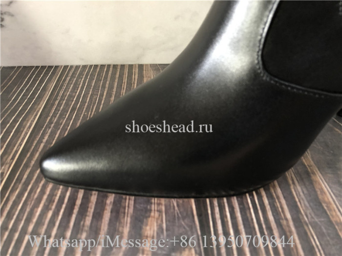 Fendi Dark Brown Beige Rockoko Logo Heels Boots