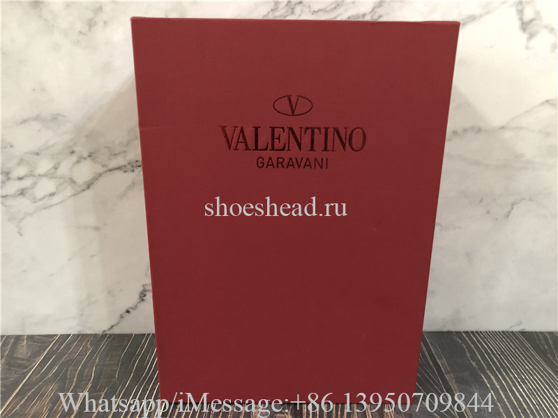 Valentino Rockstud Ankle Strap Pump With Tonal Studs 100mm