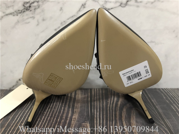 Valentino Rockstud Ankle Strap Pump With Tonal Studs 100mm