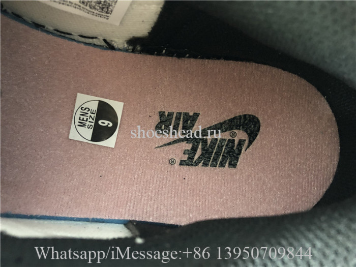 Travis Scott x Air Jordan 1 Low Black Pink