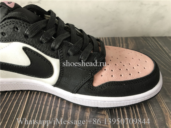 Travis Scott x Air Jordan 1 Low Black Pink