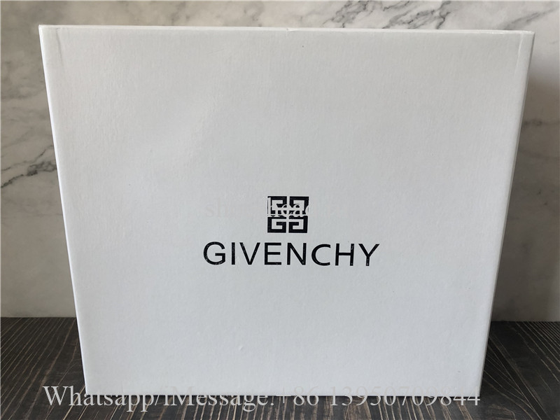 Givenchy Shark Lock Pant Boot Leather Red