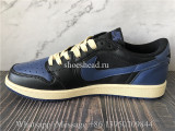 Travis Scott x Air Jordan 1 Low Blue Black