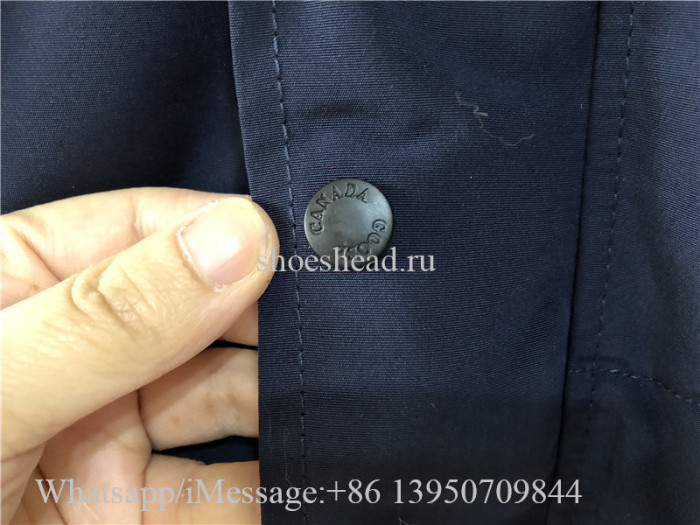 Canada Goose Blue Down Jacket